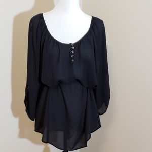 Black maternity blouse size XL Expected by Lilac